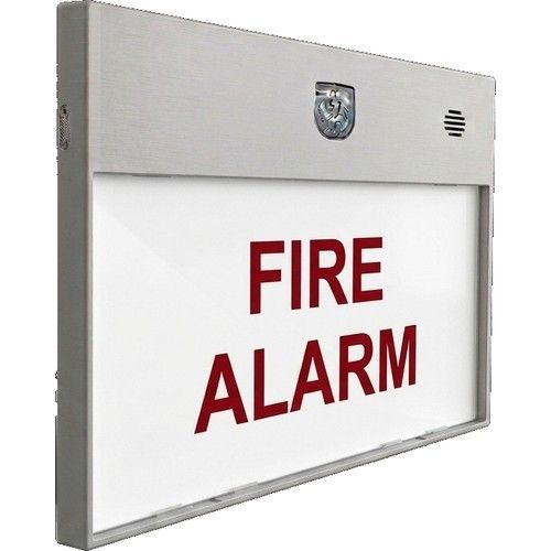 COOPER CSA INCENDIO EF-TRASP-FIR TRASPARENTE EFSB FIRE ALARM ETCHED