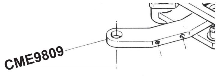 RIB CME9809 GALVANIZED MAGIC CURVE 105 LEVER