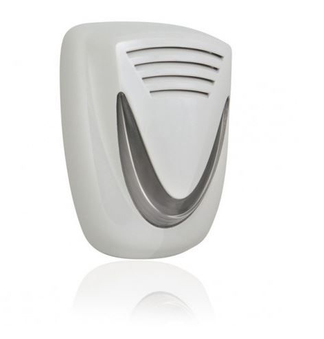 VENITEM 23.26.34 Sirena MINI MURANO L bianco/fumè + lampeggiante led 