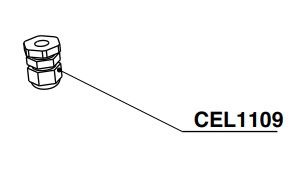 RIB CEL1109 CABLE PRESS+RING PG9 LCP09G+LCL09G