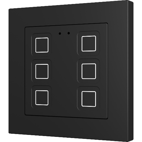ZENNIO ZVIFR55X6A FLAT RGB 55 X 6. CAPACITIVE GLASS BUTTON