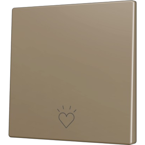 ZENNIO ZS70CSOFT11CC ZS70. Cover for Simple KNX Soft push button 70x70