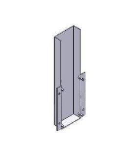 CAME-RICAMBI 119RIG044 FLANGIA ATTACCO ASTA RETTANGOLARE 60X40