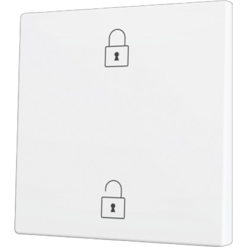ZENNIO ZS70CSOFT12MWC ZS70. Cover for Simple KNX Soft push button 70x70
