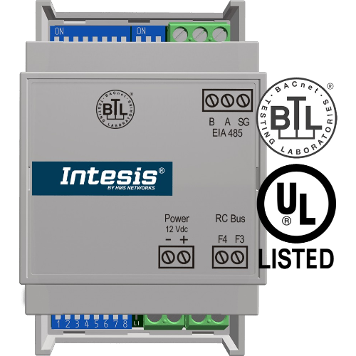 IN485DAI001A000 Intesis Gateway Daikin Altherma 3 Air-to-Water a Modbus RTU o BACnet MS/TP