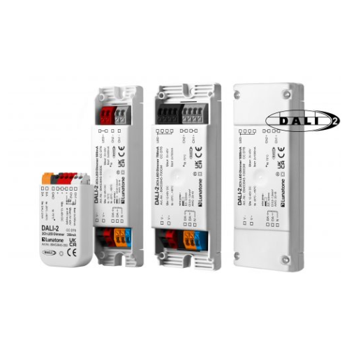 LUNATONE 89453845-500DE DALI 2Ch LED constant current PWM 500mA with +, In