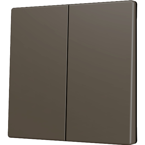ZENNIO ZS70CSOFT24M ZS70. Cover for Double KNX Soft push button 70x70