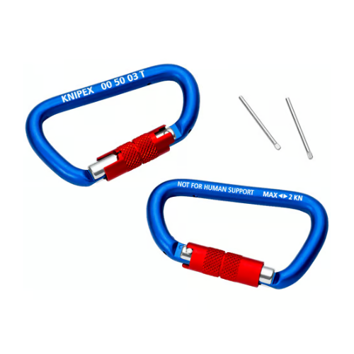 KNIPEX 00 50 03 T BK Ferrule carabiner for tools