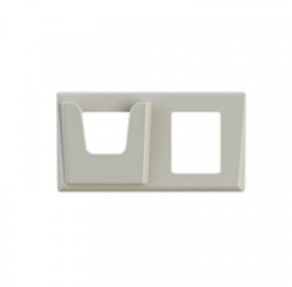 ABTECNO XPR-DINFP2HS-ES Aesthetic ABS frames for DIN range electronics