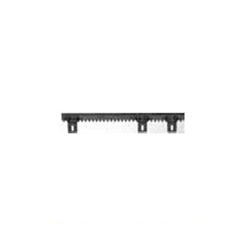 2118L Cremagliera Con Supporti Asolati In Nylon Modulo 4 Da 1 M Kit 10 M Fadini 2118l