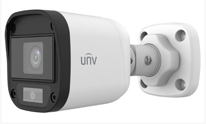 UNIVIEW UAC-B115-F28-W Fotocamera analogica mini bullet fissa ColourHunter HD da 5 MP