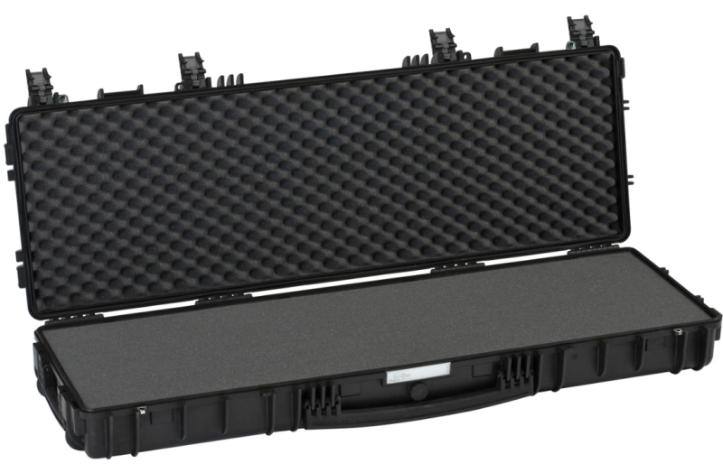 GT LINE 11413.B 114 cm long suitcase, black with pre-cubed sponge