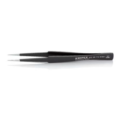 KNIPEX 92 28 72 ESD ESD stainless steel universal tweezer