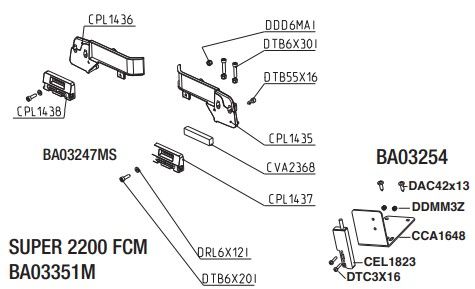 RIB BA03351M R GR.FCM SUPER 2200 (CAMS+FINEC.SENS.MAGN)
