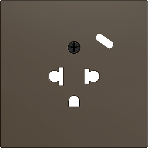 ZENNIO ZS70CEUA1USM ZS70. Euro-American socket cover with USB C 70X70