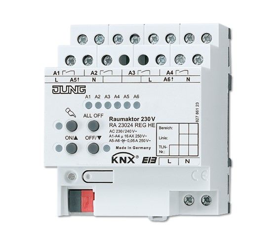 JUNG RA23024REGHE KNX room actuator