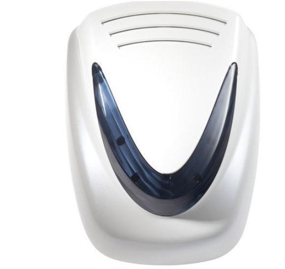 VENITEM 23.26.44 Sirena MINI MURANO AL autoalimentata con lampeggiante led  -  bianco/azzurra