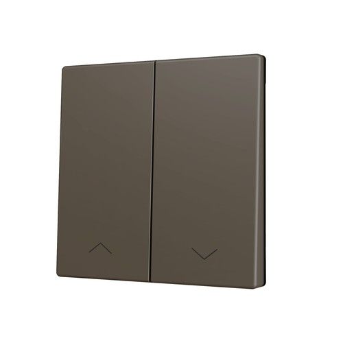 ZENNIO ZS70CSOFT22SHM ZS70. Cover for Double KNX Soft push button 70x70