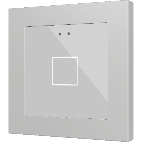 ZENNIO ZVIFR55X1S FLAT RGB 55 X1. CAPACITIVE GLASS BUTTON