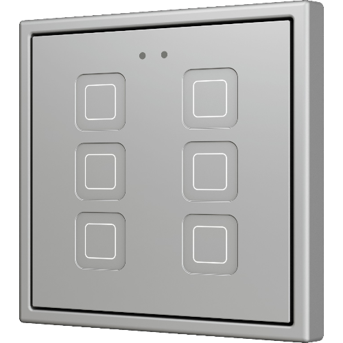 ZENNIO ZVITR70X6S RGB 70 X6 key. PC-ABS 70x capacitive button