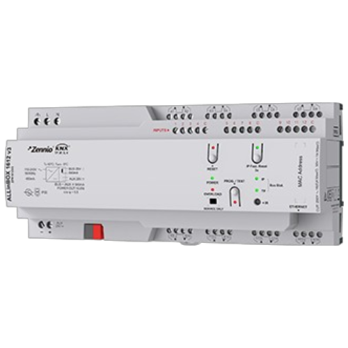 ZENNIO ZPR1612V3 ALLinBOX 1612 v3. Multifunction device with KNX