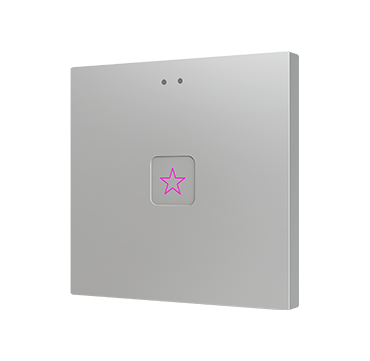 ZENNIO ZVITR1S RGB KEY 1. PC-ABS CAPACITIVE BUTTON