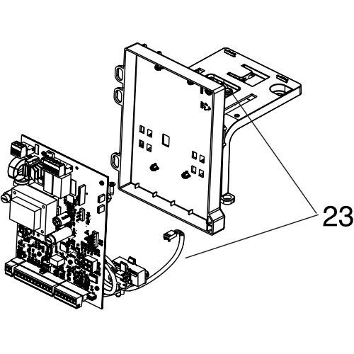 FAAC RICAMBI 63003532 SCHEDA ENCODER CON CAVO