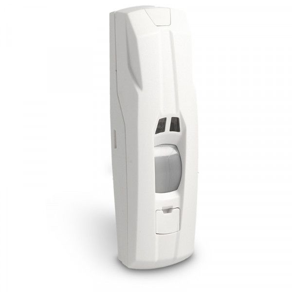 ELMO STRIXORF Rivelatore a doppia tecnologia wireless con lente a protezione verticale da esterno IP55