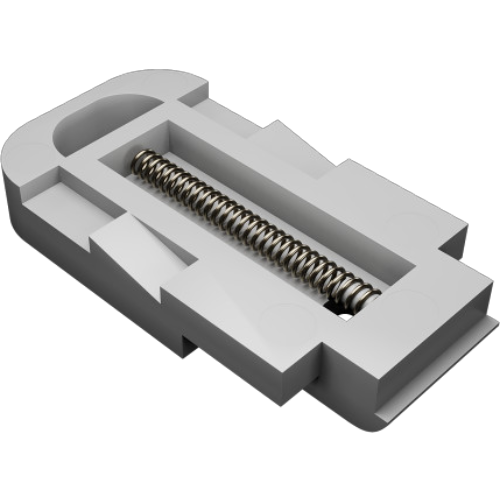 ZENNIO 9900044 Clip for DIN rail installation (spare part)