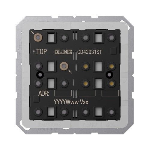 JUNG CD42931ST KNX key sensor module with integrated bus access