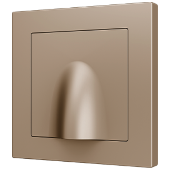 ZENNIO 830002104 ZS55. Cable outlet cover 55x55 mm - Champagne