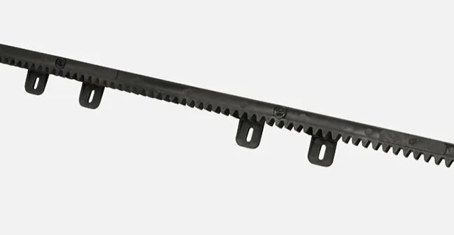 DOMOTIME CNYG6N Cremagliera in nylon, 6 attacchi rivolti verso il basso per cancelli fino a 600Kg di peso