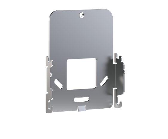 9138003 2N Clip 1 Gang Installation Plate