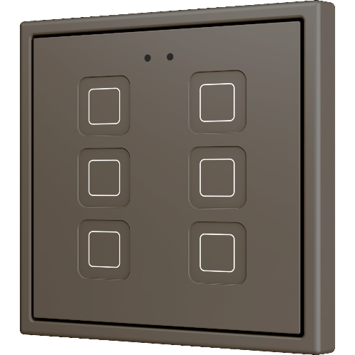 ZENNIO ZVITR70X6M RGB 70 X6 key. PC-ABS 70x capacitive button