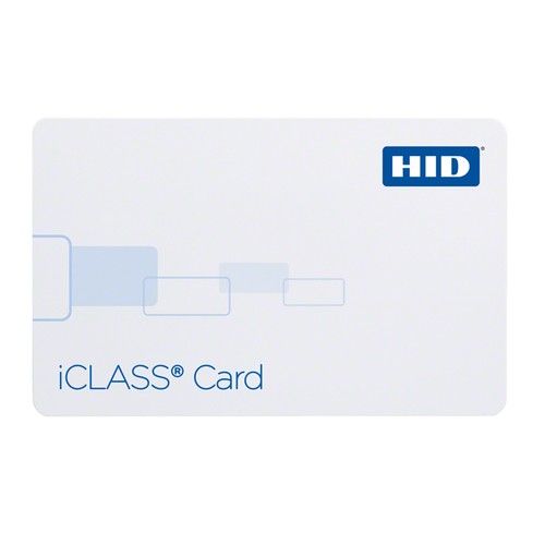ARITECH INTRUSION 2000HPGGMN iCLASS SR 2k bit HID card, ISO, iClass standard