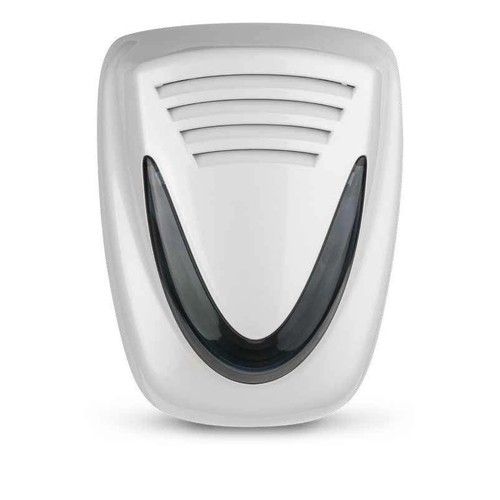 VENITEM 20.200.426 Sirena MURANO LS grigio antracite lucido/fumé EN50131-4 con sistema antischiuma antishock a doppio micro contro gli urti violenti