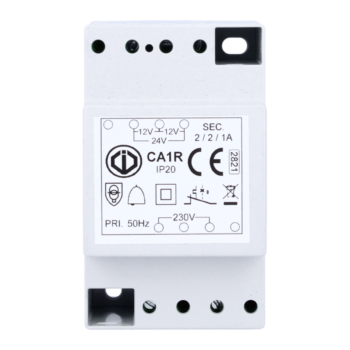 CDVI CA1R Trasformatore Classe II 12/24Vac