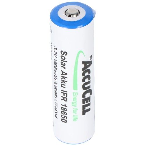 LIXIT BTLF032152W186510 Batteria LiFePO4 3,2V - 1,5Ah SIZE 18650. 3 POLI