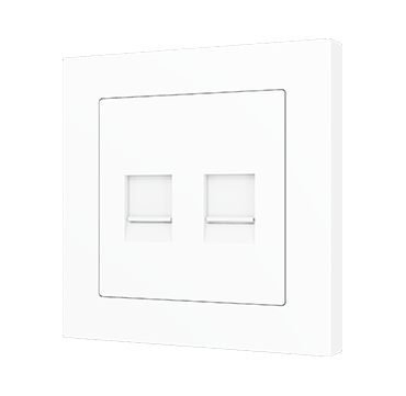 ZENNIO 8300037 Dual RJ45 module for ZS55