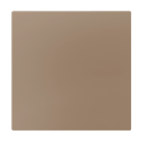 ZENNIO 830002804 ZS55. Blind cover 55x55 mm - Champagne. Metallic p