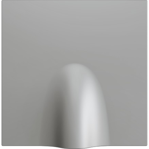 ZENNIO ZS70CCOS ZS70. Cable outlet cover 70x70 mm - Silver