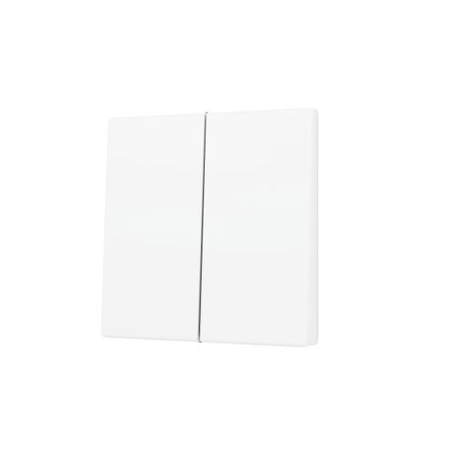 ZENNIO ZS55CSOFT22MW ZS55. Cover for Double KNX Soft push button 55x55