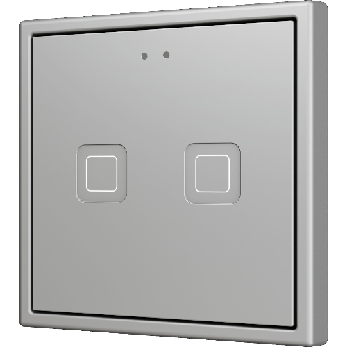 ZENNIO ZVITR70X2S RGB 70 X2 key. PC-ABS 70x capacitive button