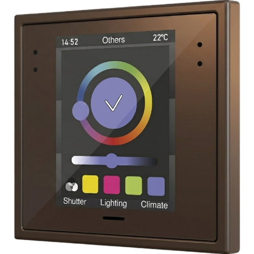 ZENNIO ZVIZ28M Z28. Capacitive touch panel (2.8 inch display)