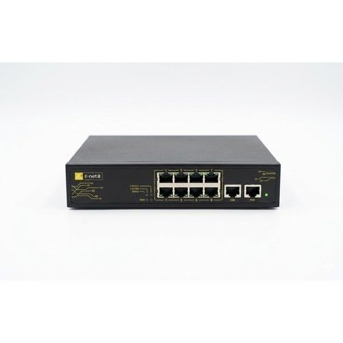 SKILLEYE SNE-SU080200P2EV01 Switch, 8x 10/100Mbps POE/POE+, 2x 10/100/1000Mbps