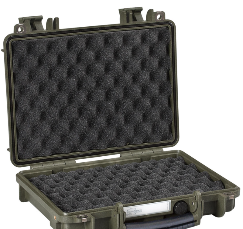 GT LINE 3005.GCV green - sponge with cones in the lid and bottom (a