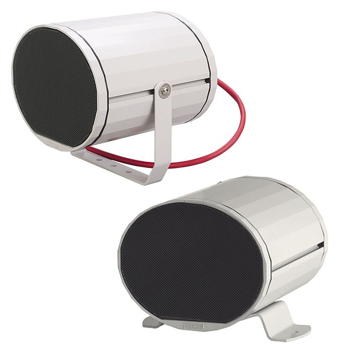 PASO C86/20-2EN Proiettore bi-direzionale, alluminio, 10+10 W, IP 65, EN 54-24