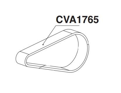 RIB CVA1765 400SLV5M25 TOOTHED BELT