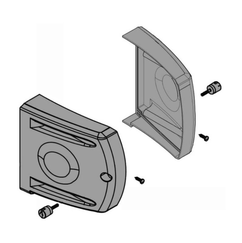 CAME SPARE PARTS 119RID359 FE40 STANDARD-FAST SIDE CAPS