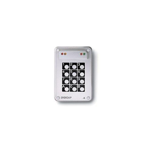 ARMAS DIGICAP 5 Vandal-proof keyboard, with light unit, in aluminium
